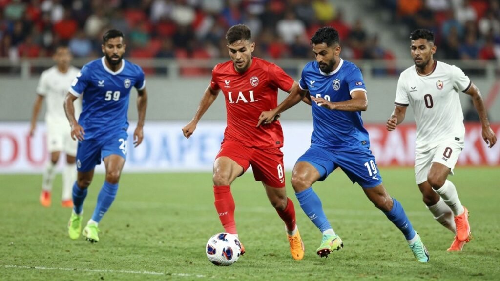 Coppa Italia football match action shot
