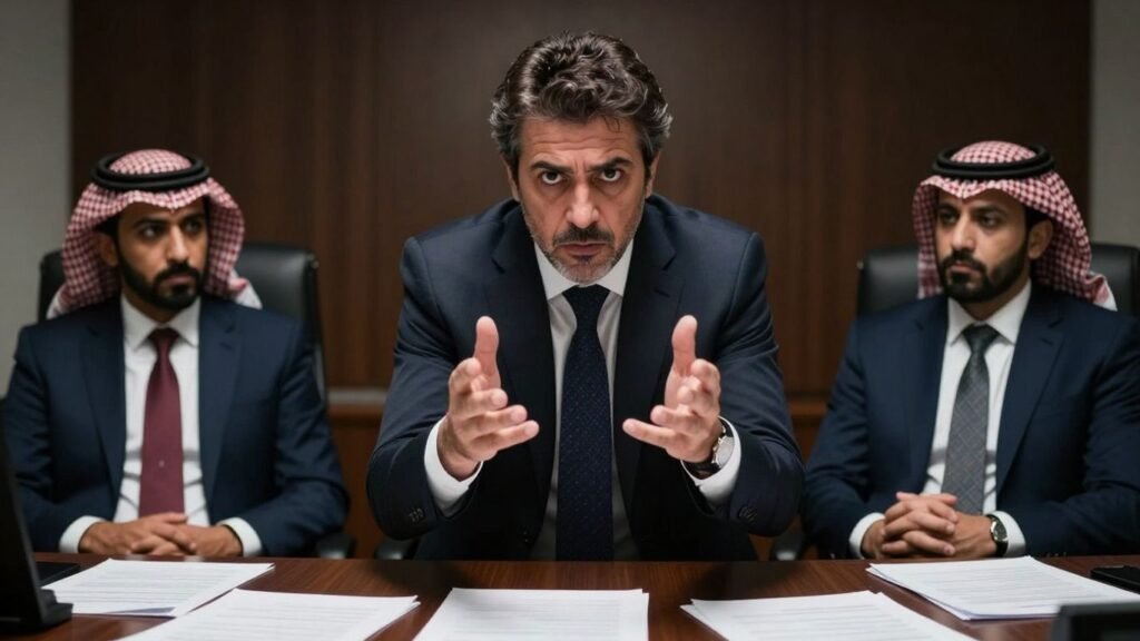 Manager [Amorim] argues with club officials about tactics and transfers.