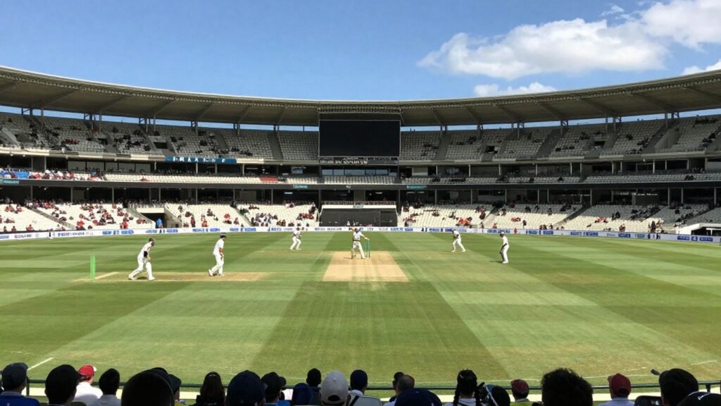 England vs Australia cricket match at SCG
